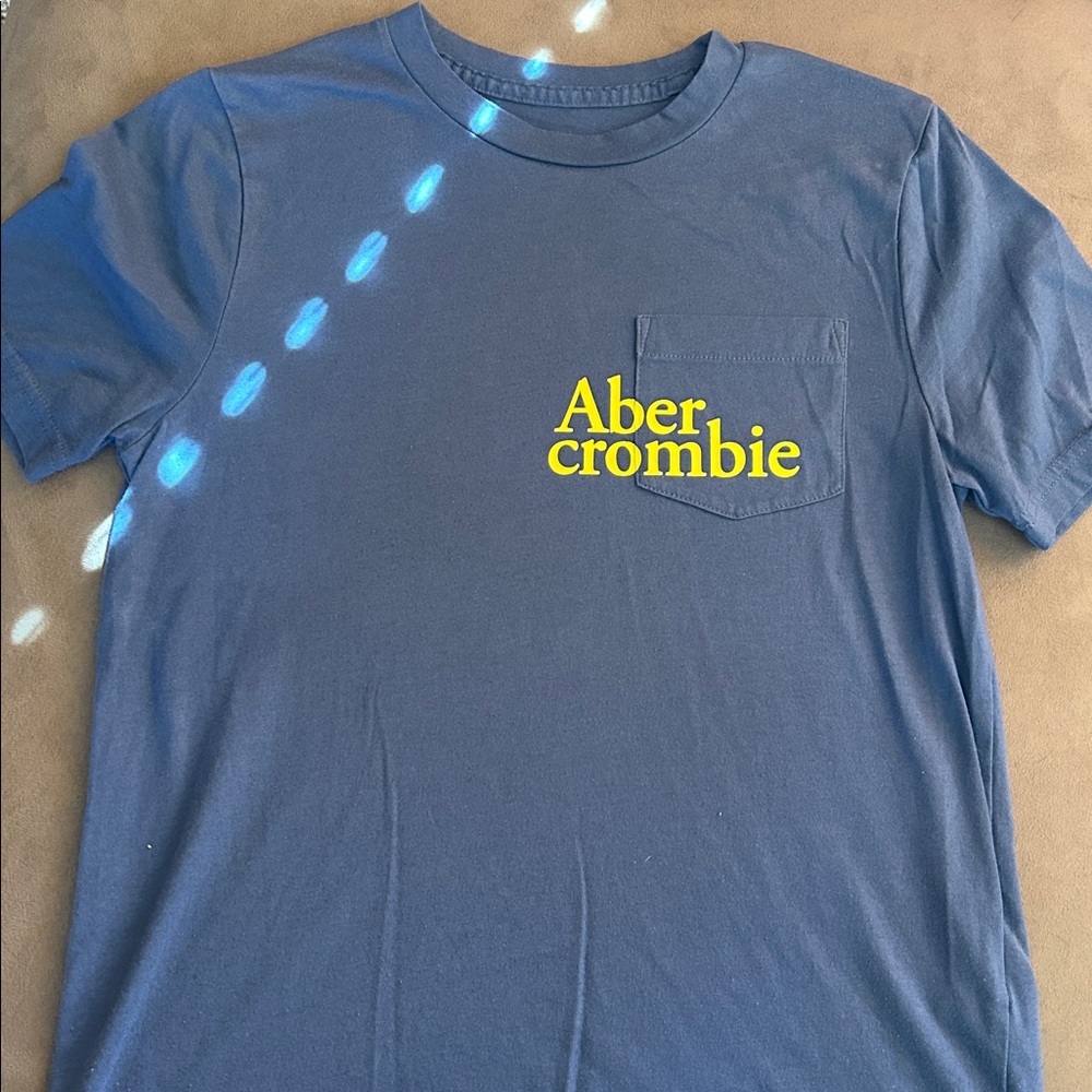 Abercrombie Kids Blue T-Shirt with Yellow Logo
Boys 11/12